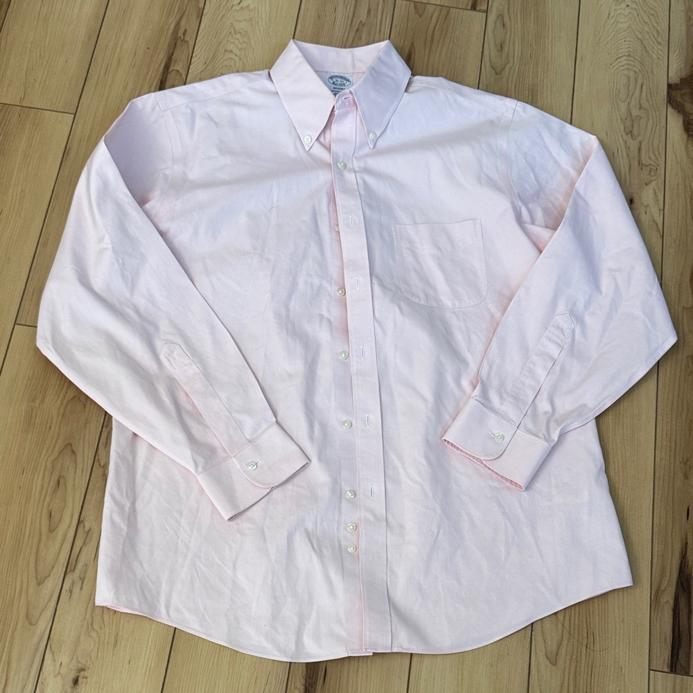 Brooks Brothers Regent Soft Pink Button Down Shirt